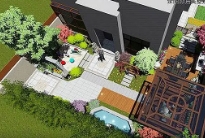 别墅花园设计施工需要考虑以下几个方面